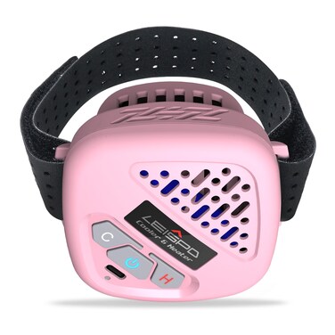 Electric Heating Cold Therapy Wrap Pad for Neck, Shoulder, Knee Back - Small, Wearable &amp; Portable 2-in-1 Cooling Pack Device for Body Instant Recovery - Pink