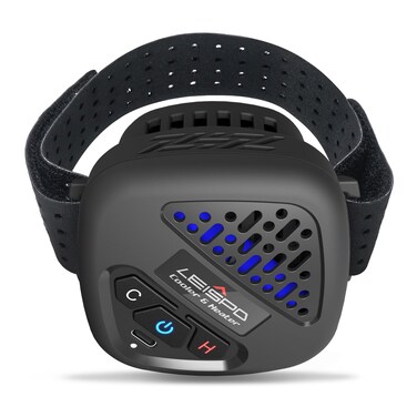 Electric Heating Pad Cold Heat Therapy Wrap for Neck, Shoulder, Knee Back - Small, Wearable &amp; Portable 2-in-1 Cooling Pack Device for Body Instant Recovery - Black