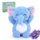Elephant Microwavable Heating Pad-1.2lb Heating Pads for Cramps &amp;Period Pain Relief for Women &amp; Kids,Soft Pillow Plush Toy,Heatable Stuffed Animals, Bedtime Gift for Women Kids with Lavender Scented