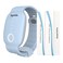 EmeTerm Fashion Anti-Nausea Wristband Relieve Morning Motion Travel Sickness Rechargeable Drug Free Bands without Side Effects - Extra 2pack Conductive Gel (Blue - Extra 2pack Conductive Gel)