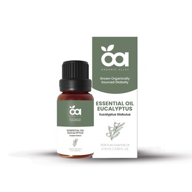 Eucalyptus Essential Oil by Organic Alley   100% Pure &amp; Revitalizing Aromatherapy - Breathe Easy &amp; Refresh Your Senses with Eucalyptus Globulus   Natural Well-Being (0.33 Fl Oz)