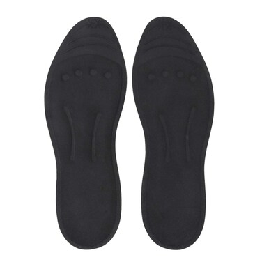 Exceart 1 Pair Liquid Massage Insoles Glycerin Filled Insert Orthotic Shoe Insoles Foot Massage Breathable Sports Shock Absorption Insoles for Men Women Size XXL