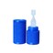 Eye Drop Vial Holder &amp; Pocket Carry Case - Holds One (1) Single-Use Eye Drop Vial - Great for carring in Pocket, Purse/Clutch, School Bag - Znet3D (Blue)