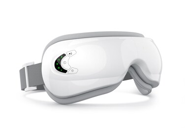 Eye Massager with Heat for Migraine Relif, Heated Eye Massage Mask with Heat, Bluetooth Music, Compression Vibration for Eye Care, Eye Strain Relief, Improve Sleep, Birthday Gifts for Women Men