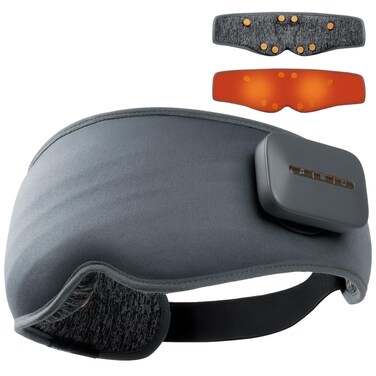 Eye Massager with Heat for Migraines, Heated Massaging Eye Mask with Bluetooth for Headache and Migraine Relief, New Year Christmas Birthday Gifts for Women Men