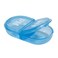 Ezy Dose Travel Pocket Pharmacy Pill Box and Medicine, Vitamin Container, Daily, AM PM Planner and Storage, Snap Compartments, Pack of 6, Colros May Vary