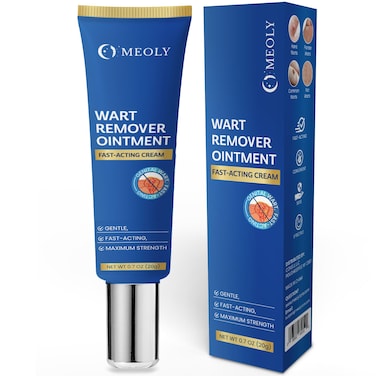 Fast-Acting Wart Remover Cream: Salicylic Acid Wart Remover for Men Women - Wart Removal for Plantar Wart, Genital Wart, H Warts, Common Wart, Flat Wart, Corn, 20g