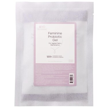 Feminine Probiotic Gel, Lactic Acid Added, Soothing and Firming, pH-Balanced, Alcohol and Estrogen-Free (3ml*3)