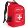 First Aid Backpack with Multi-Pocket, Emergency Medical Backpack, Large Capacity &amp; Water-proof, Empty First Aid Bag for Home Office EMT Paramedics, Red