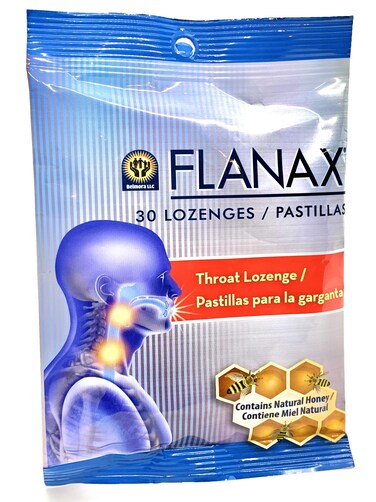 Flanax Throat Lozenges/Pastillas para La TOS