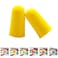 Foam Ear Plugs for Sleeping, Ultra Soft Foam Earplugs, Slim Fit Ear Plugs Reusable, 38db SNR Noise Cancelling Ear Plugs, Shooting, Snoring, Work Loud Sound Reduction- 6 Pairs