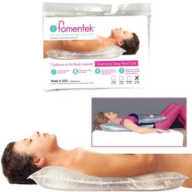 Fomentek Hot &amp; Cold Water Bottle Therapy Bag, Made in USA, Large (21in x 23in)