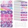 Funtery 8 Styles Kids Fabric Bandages Flexible Self Adhesive Bandage Wrap for Cuts Scrapes Wounds Burns Baby Child Toddlers, Assorted Patterns