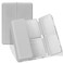 FYY Daily Pill Organizer, 7 Compartments Portable Pill Case Travel Pill Organizer,[Folding Design] Pill Box for Purse Pocket to Hold Vitamins,Cod Liver Oil,Supplements and Medication-Grey