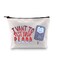 G2TUP Funny Dia-betes Travel Case Gift for Diabetic I Vant To Test Your Blood Vam-pires Dia-betes Bag (I Vant To Test Your Blood)