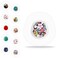 G7 Adhesive Patches &amp; Stickers Sets 40 Pack Waterproof stelo Overpatch Sensor Covers Hypoallergenic Latex-Free Clear CGM Tape Strong Adhesion Long-Lasting to 14 Days