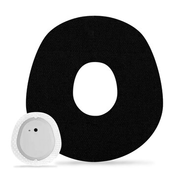 G7 Adhesive Patches Waterproof 20 Pack G7 &amp; Stelo Overpatches Flexible Pre-Cut Tape Hypoallergenic &amp; Latex-Free Stelo Overlay Patch for 10 Days Long Stay CGM Tape, Black