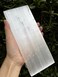 GAF TREASURES Large Selenite Charging Plate - 8 x 3 Inch Polished Selenite Slab, Selenite Tile, Selenite Plate, Selenite Crystal, Moroccan Mineral