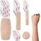Geiserailie 204 Pcs Silicone Adhesive Bandages Bulk Elderly Painless Removal Silicone Bandages Painless Removal Flexible Fabric Bandages for Sensitive Fragile Skin Delicate Wounds