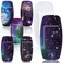 Geiserailie 50 Pcs Large Waterproof Bandages 2'' x 4'' Adhesive Wound Care Bandages Cushioned Flexible Fabric Latex Free for First Aids and Protect(Starry Sky)