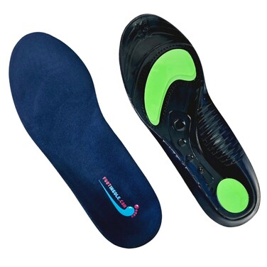 Gel Insoles Offering Shock Absorption and Cushioning for Foot Relief, Comfortable Feet Massage Inserts, Arch Support Shoe Insoles for Plantar Fasciitis, Sneaker Work Boot for Men and Women