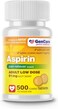 GenCare - Low Dose Aspirin 81mg for Adults Coated (NSAID) 500 Tablets   Adult Low Dose   Enteric Coated Aspirin Pills   Muscle Pain &amp; Menstrual Pain Relief   Fever Reducer   Generic Bayer