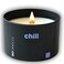 Go Candles Scented Candles, 100% Natural Candles, Luxury Candles, Candle Gift Set, Candles for Men (CHILL - Patchouli, Geranium, &amp; Clove, Single Candle)
