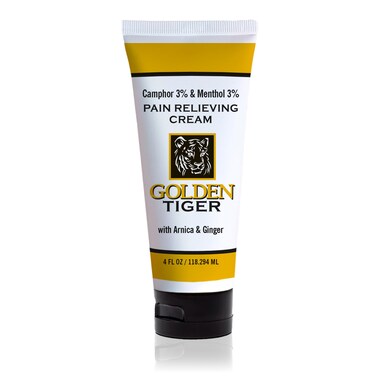 Golden Tiger Pain Relief Cream - 4 oz Tube