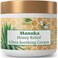 Green Leaf Naturals - Manuka Honey Face Cream - 4oz - Aloe Vera - Jojoba Oil Infused - Body Cream - Gluten Free Moisturizer for Kids &amp; Adults - Nourishing Skin Care