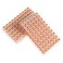 Healifty 600 Counts Vaccaria Ear Seeds Disposable Ear Press Seeds Multi-Condition Ear Acupressure Kit Ear Acupressure Tapes (10 Sheets)