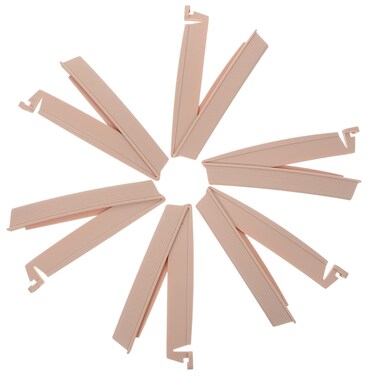 Healifty 6pcs Drainable Pouch Clamp Set Colostomy Bags Supplies Clip Ostomy Drain Bag Tail Closure Sealing Clamps Leakage for Stoma Care