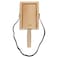 Healifty Wood Moxa Box Portable Box Holder One Hole Healing Box Tool for Body Massager 17cm* 13cm* 9. 5cm