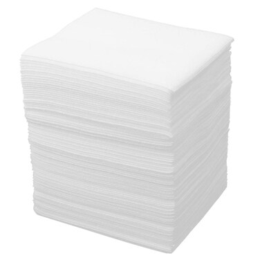 HEALLILY Dressing Pads 100Pcs Non Woven Gauze Sponge Disposable Wrapped Gauze Pads for Wound Care, Wound Dressing, First Aid Supplies (White Unfold Size 20x20cm) 4x4 Gauze Pads