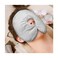 Heated Face Mask, Microwave Heating Pad for Face, Sinus Mask for Migraine, Tension, Stress, Headache, Relaxation(with Washable Cover), Hot Cold Use - Grey