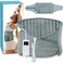 Heating Pad for Back Pain Relief Electric Heating Pad Wrap for Period Cramps Lower Back Neck Shoulders Pain Relief 6-Hour Auto Shut Off 12x24 Heated Pad + 20" Belt Adjustable 4 Timer 6 Heat Level