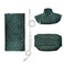 Heating Pad Gift Set of 3, Includes 18'' x 22'' Weighted Shoulder Heating pad + 12" x 24" Full Weighted Heating Pads for Back Pain + 12" x 24" Jade Stone Heating Pads for Pain Relief- GP01