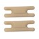Heel Cushion Pads, Reusable Self Adhesive Inserts and Grips, Foot Protector Liners (Beige)