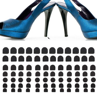 Heel Tip, 84pcs High Heel Replacement Tips Non-Slip Shoes Repair Heel Dowels Protector
