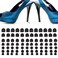 Heel Tip, 84pcs High Heel Replacement Tips Non-Slip Shoes Repair Heel Dowels Protector