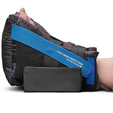 HeelMedix Advanced Heel Protector with Stabilizer Wedge, For Pressure Injury Prevention, Lightweight Heel Cushion, 16.5 x 7 x 12.6 inches, 19-25-inch Calf Circumference, 1 Boot, Extra-Large Size