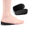 Height Increase Insoles, Heel Lift Pad, Gel Height Increase Insoles, Shock Absorption Heel Cushion Pads, Height Lift Shoes Inserts for Men &amp; Women (Large (9-12), 1 Inch (2 Pairs) Black)