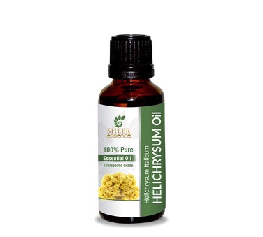 Helichrysum Essential Oil 15 ML (0.51 Fl.OZ)   100% Pure Natural Undiluted Uncut Therapeutic Grade Helichrysum Italicum Essential Oil