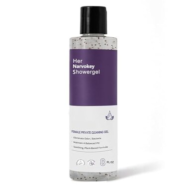Her Refresh pH Balancing Shower Gel, Natural Feminine Hygiene Solution-8fl oz