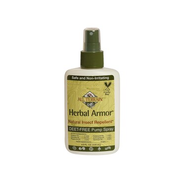 Herbal Armor DEET-Free Pump Spray 4oz. Insect Repellent, Plant-Based and All-Natural Bug Repellent, Safe for Family and Pets, Mosquito and Bug Protection