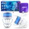 High Fidelity Earplugs for Concert: Hearing Protection Noise Reduction Music Earplug for Musicians Festival Drummer and Other Loud Events,2 Pair Reusable Motorcycle Airplane Travel Silicone Ear Plug