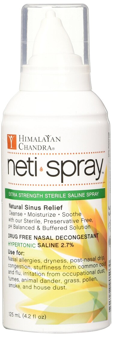 Himalayan Chandra Hypertonic Adult Neti Spray, 4.2 Ounce