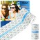 Hion Tattoo Aftercare Waterproof Bandage Transparent Film Dressing 4 Inch x 11 Yard Roll Tattoo Cover Up Tape Second Skin Adhesive Bandage Waterproof Wound Cover for Swimming Shower Shield