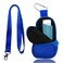 Holder Neoprene Travel Case for Asthma Inhaler, Handy Mini Bag for Inhaler for All Ages, Inhaler Not Included (Blue)