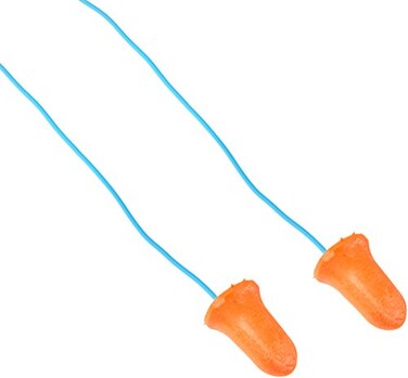 Howard Leight by Honeywell Super Leight Corded Disposable Foam Shooting Earplugs, 50-Pair (R-33333)