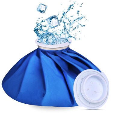 Ice Bags for Injuries [9 in], 3rd Gen Reusable Ice Packs, Hot &amp; Cold Therapy Pain Relief, Ice Bag No-Leak &amp; Waterproof, Traditional Ice Pack, Versatile &amp; Durable, Blue (9 in)